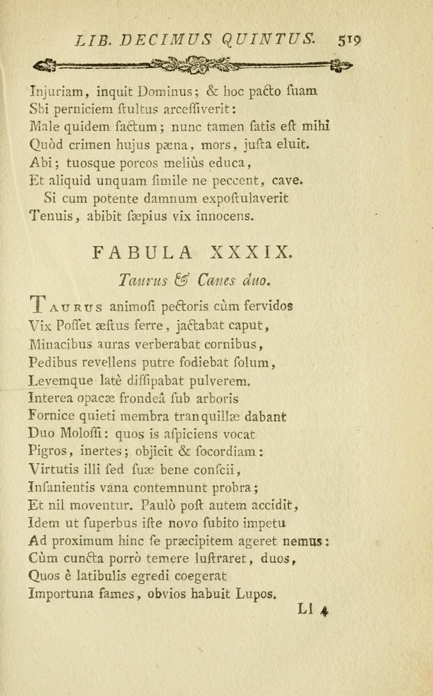 Scan 0251 of Fabulae Aesopiae curis posterioribus omnes fere, emendatae