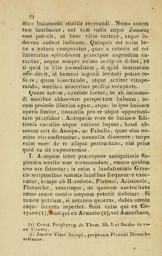 Scan 0016 of Fabvlae aesopicae qvales ante Planvdem ferebantvr ex vetvsto cod