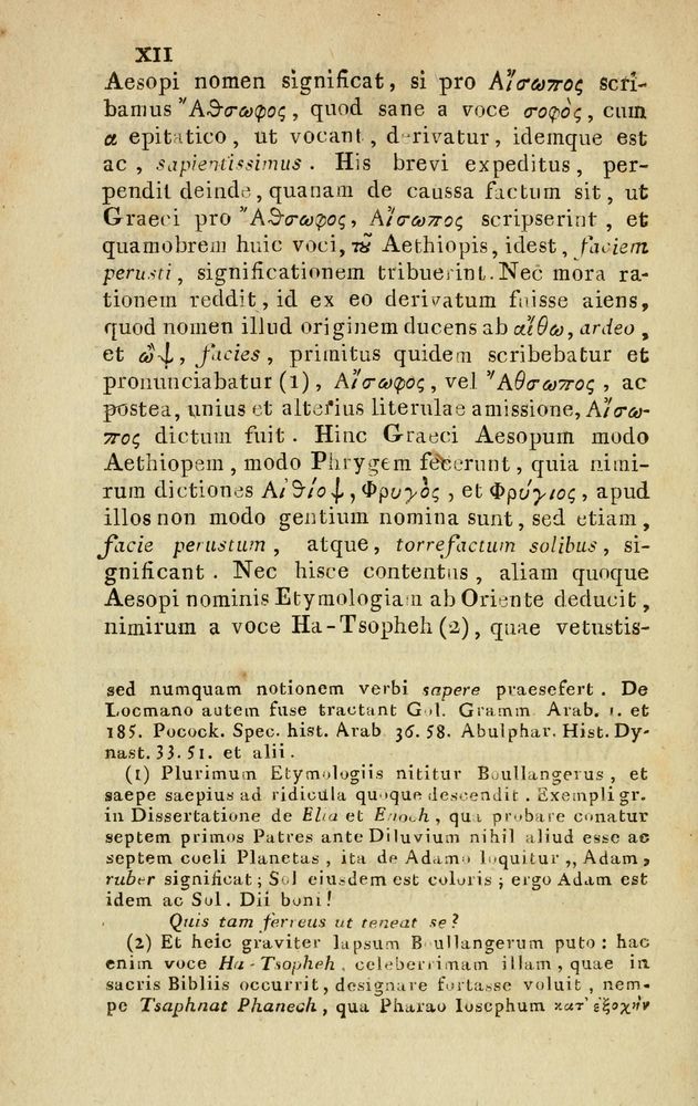 Scan 0026 of Fabvlae aesopicae qvales ante Planvdem ferebantvr ex vetvsto cod