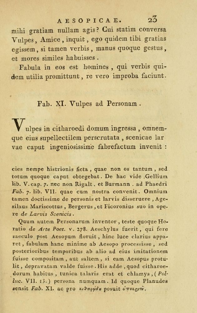 Scan 0069 of Fabvlae aesopicae qvales ante Planvdem ferebantvr ex vetvsto cod