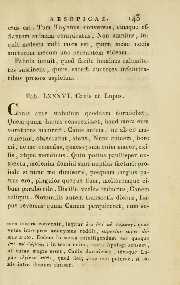 Scan 0189 of Fabvlae aesopicae qvales ante Planvdem ferebantvr ex vetvsto cod