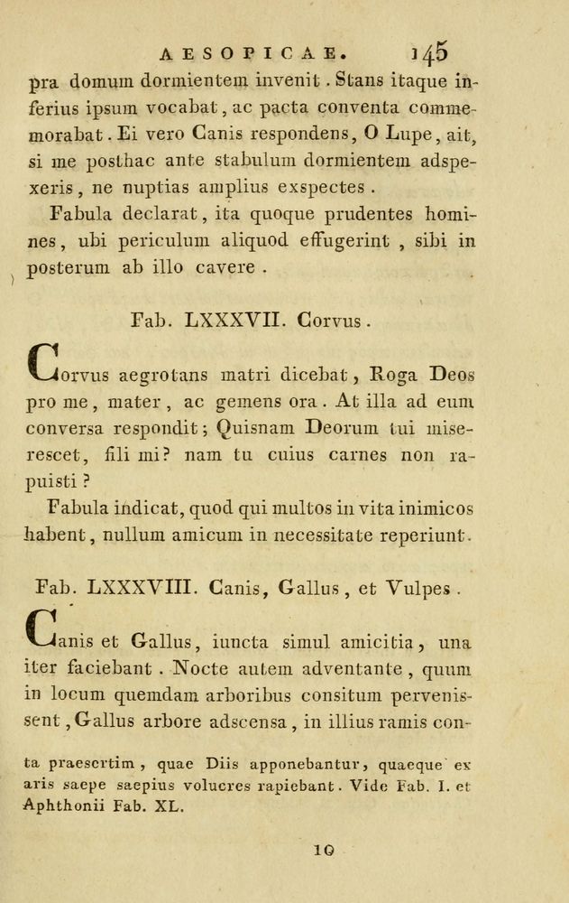 Scan 0191 of Fabvlae aesopicae qvales ante Planvdem ferebantvr ex vetvsto cod