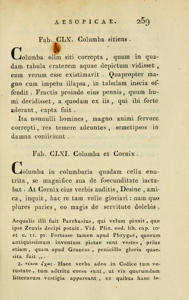 Scan 0305 of Fabvlae aesopicae qvales ante Planvdem ferebantvr ex vetvsto cod