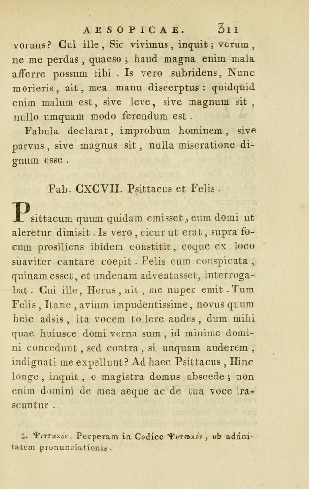 Scan 0357 of Fabvlae aesopicae qvales ante Planvdem ferebantvr ex vetvsto cod