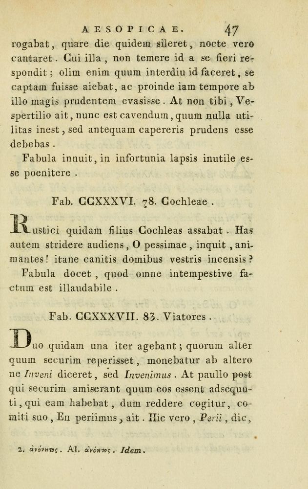 Scan 0417 of Fabvlae aesopicae qvales ante Planvdem ferebantvr ex vetvsto cod