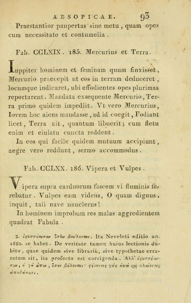 Scan 0463 of Fabvlae aesopicae qvales ante Planvdem ferebantvr ex vetvsto cod