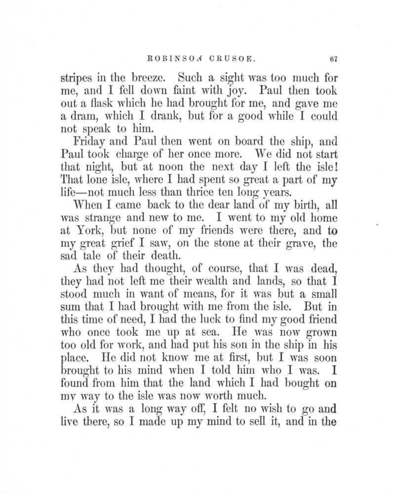 Scan 0073 of Robinson Crusoe in words of one syllable