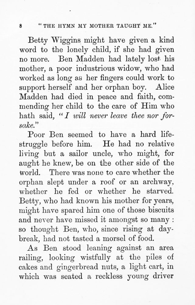 Scan 0010 of The hymn my mother taught me, and other stories