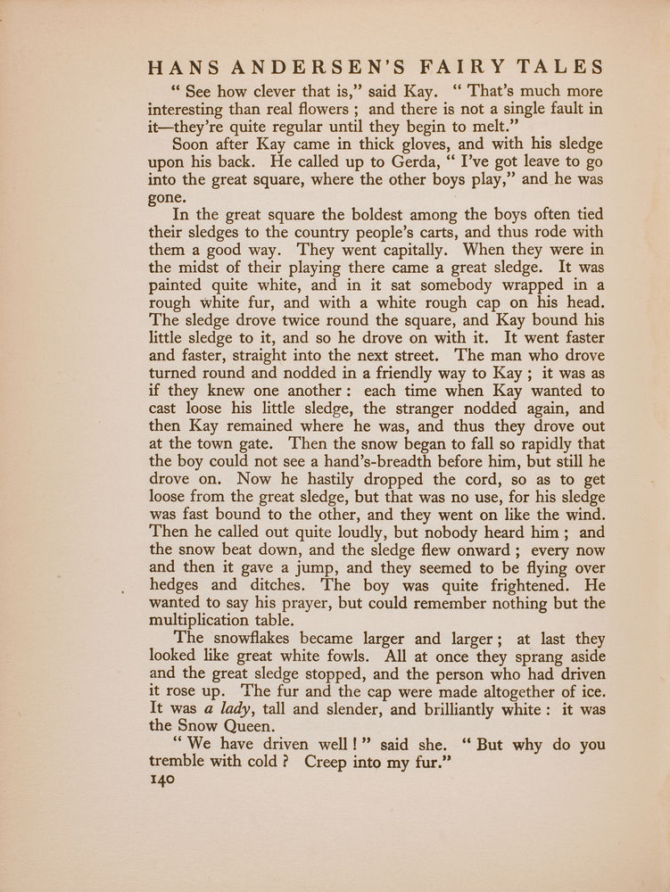 Scan 0184 of Fairy tales by Hans Andersen