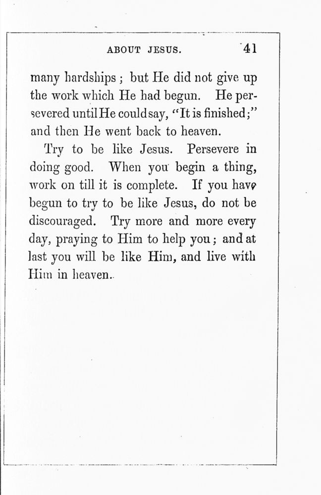 Scan 0045 of Sabbath talks about Jesus