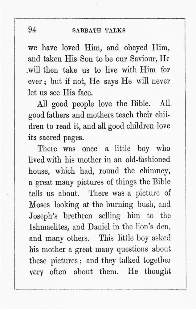 Scan 0098 of Sabbath talks about Jesus