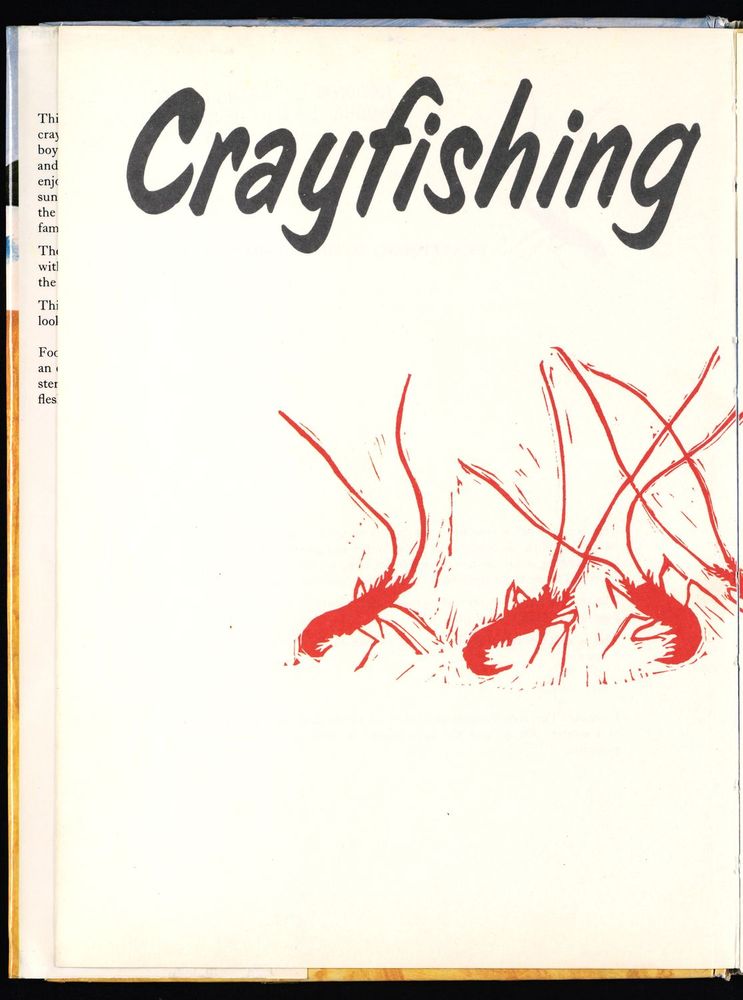 Scan 0006 of Crayfishing with grandmother