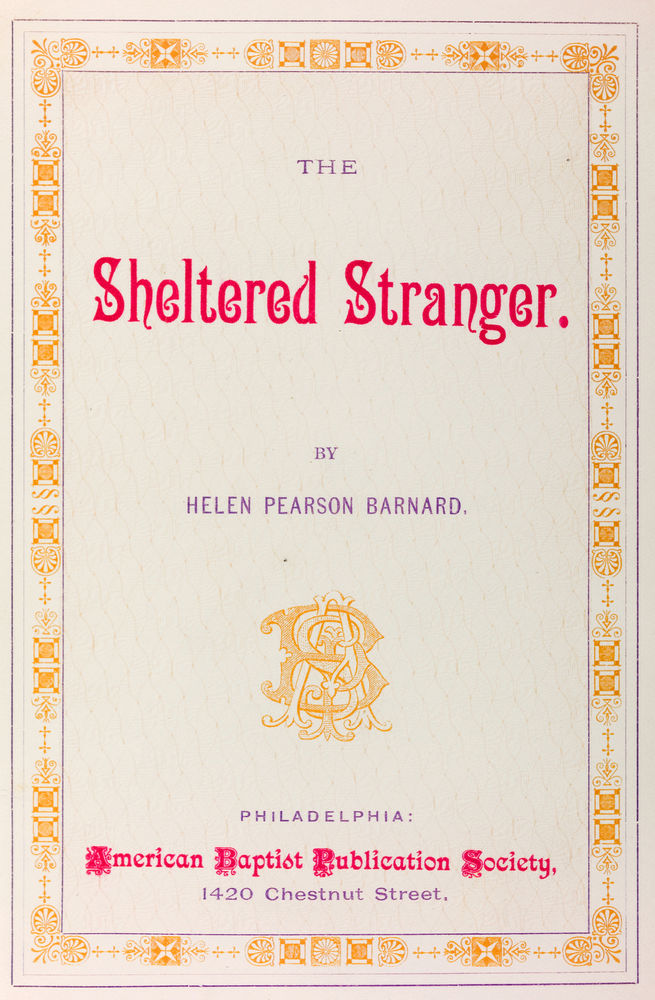 Scan 0004 of The sheltered stranger
