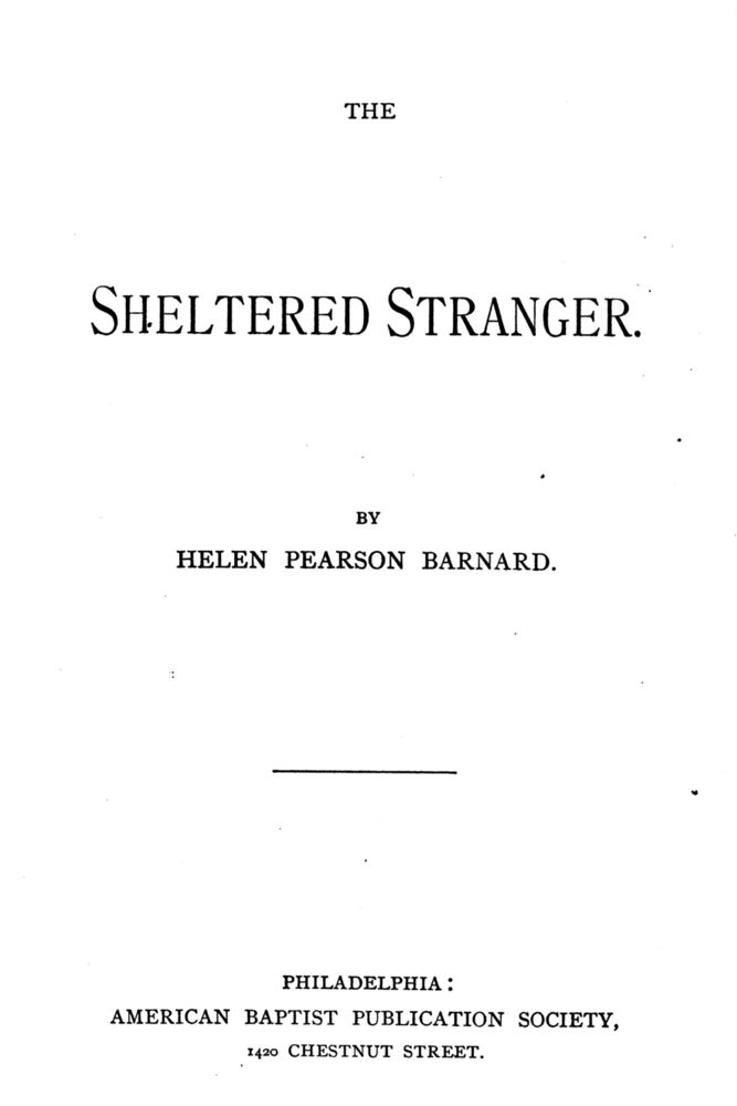 Scan 0005 of The sheltered stranger