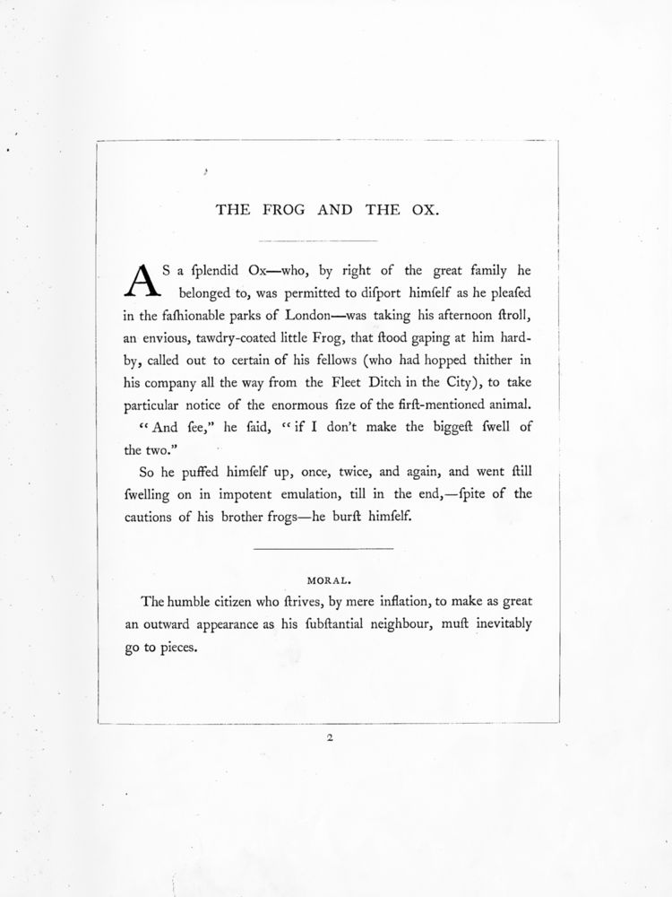 Scan 0011 of Fables of Æsop 