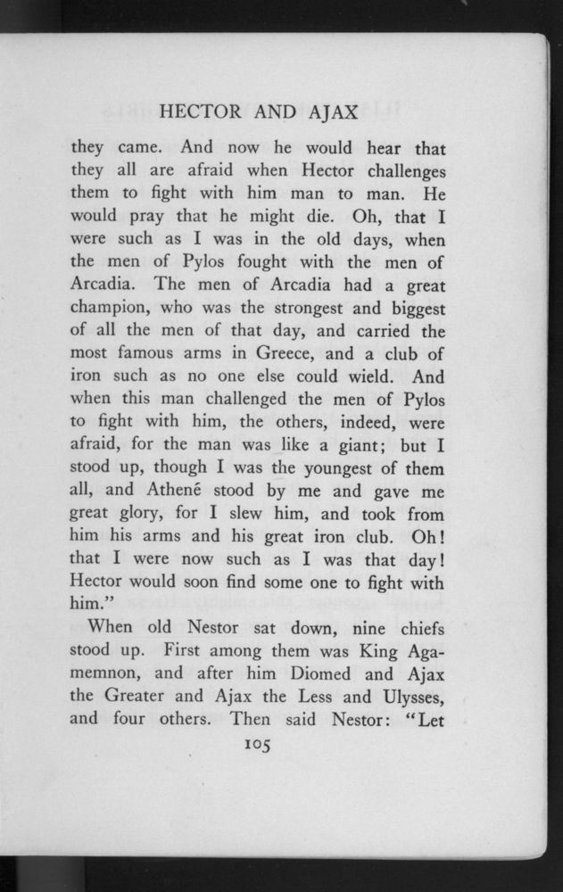 Scan 0111 of The Iliad for boys and girls
