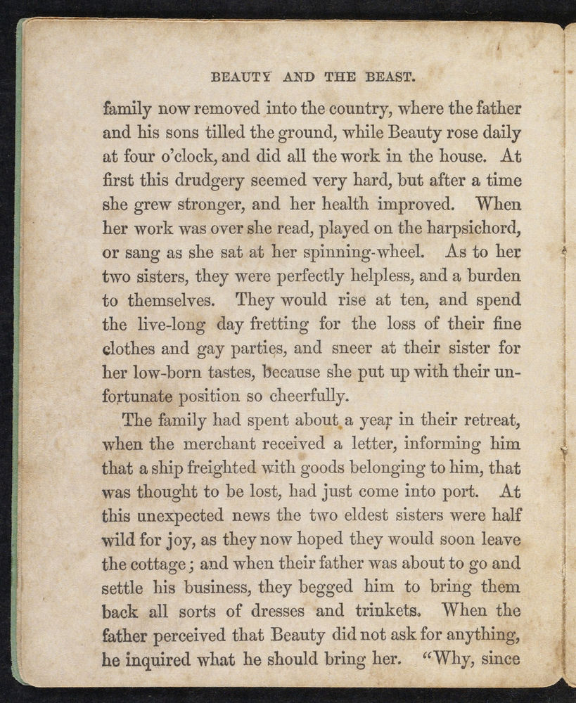 Scan 0006 of The story of Beauty and the Beast