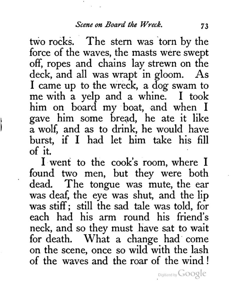 Scan 0091 of Robinson Crusoe in words of one syllable