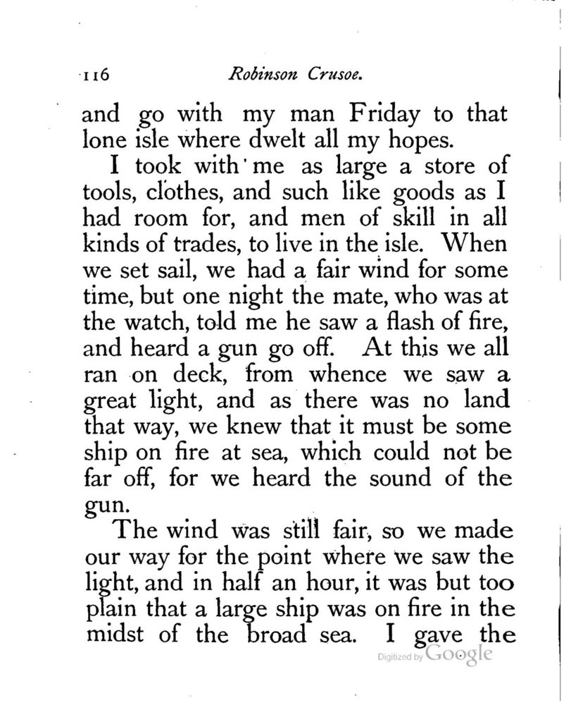 Scan 0136 of Robinson Crusoe in words of one syllable