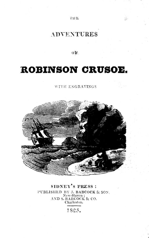 Scan 0003 of The adventures of Robinson Crusoe