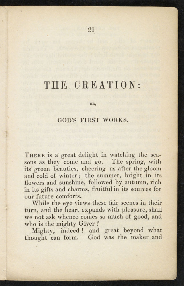Scan 0023 of The village model, or, Truths of today / The Creation, or, God