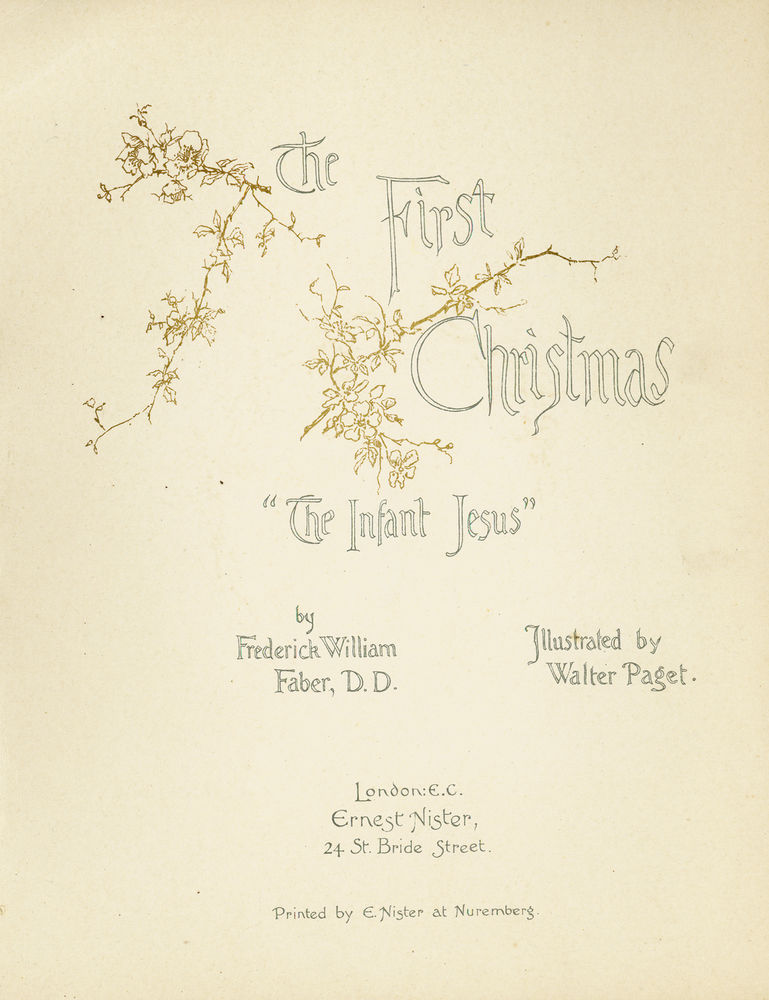 Scan 0004 of The first Christmas, "the infant Jesus"