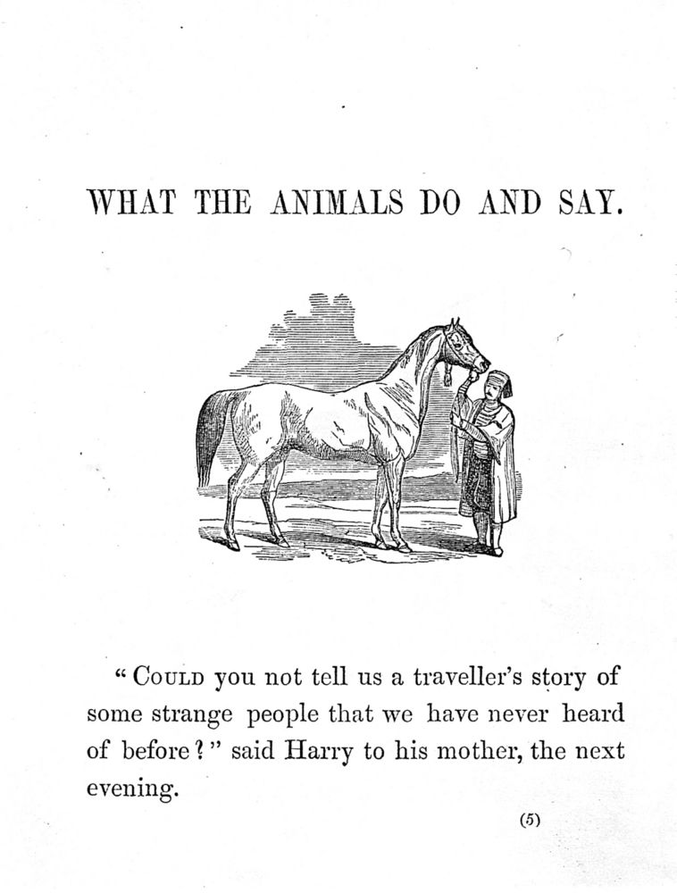 Scan 0005 of What the animals do and say