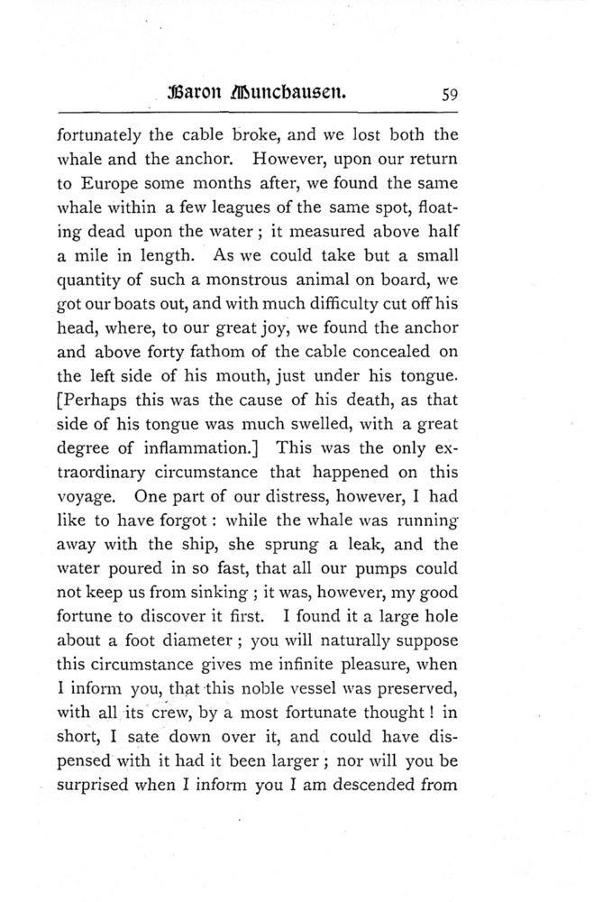 Scan 0061 of Original travels and surprising adventures of Baron Munchausen