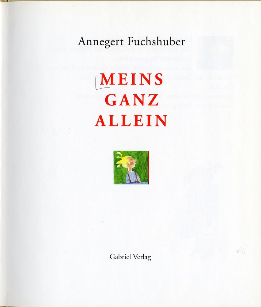 Scan 0003 of Meins ganz allein