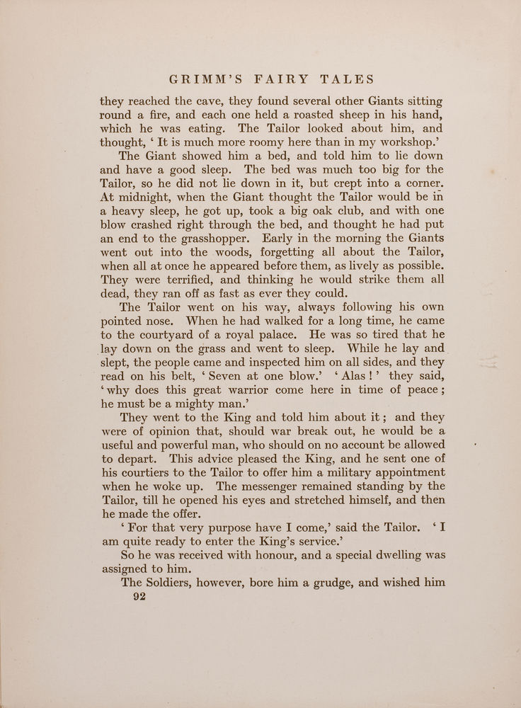 Scan 0172 of The fairy tales of the Brothers Grimm