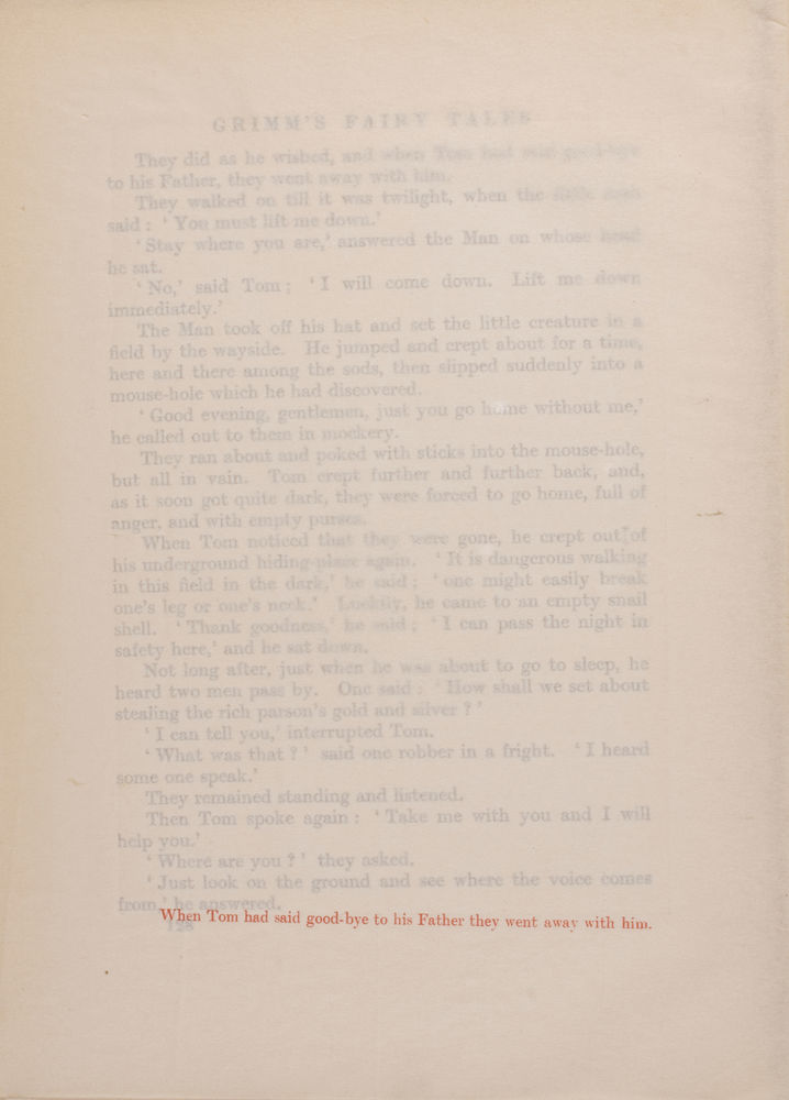 Scan 0234 of The fairy tales of the Brothers Grimm