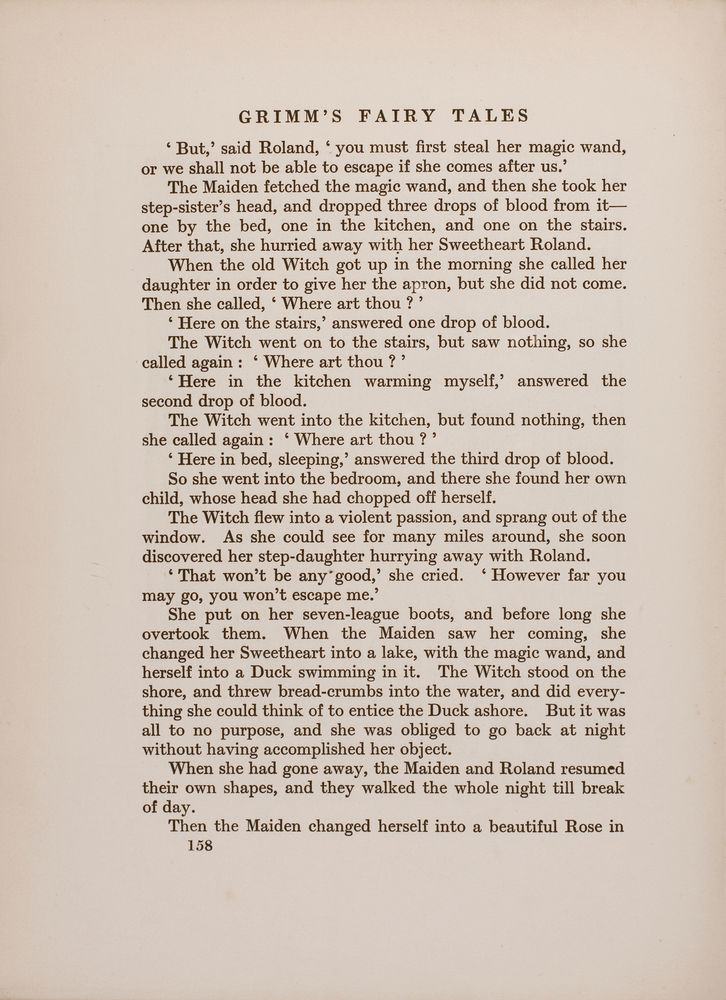 Scan 0274 of The fairy tales of the Brothers Grimm