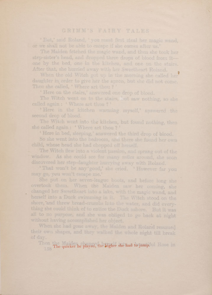 Scan 0276 of The fairy tales of the Brothers Grimm