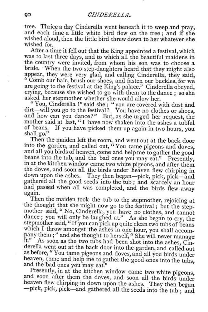 Scan 0093 of Household stories collected by the brothers Grimm