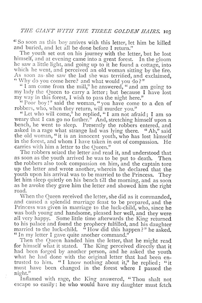 Scan 0107 of Household stories collected by the brothers Grimm