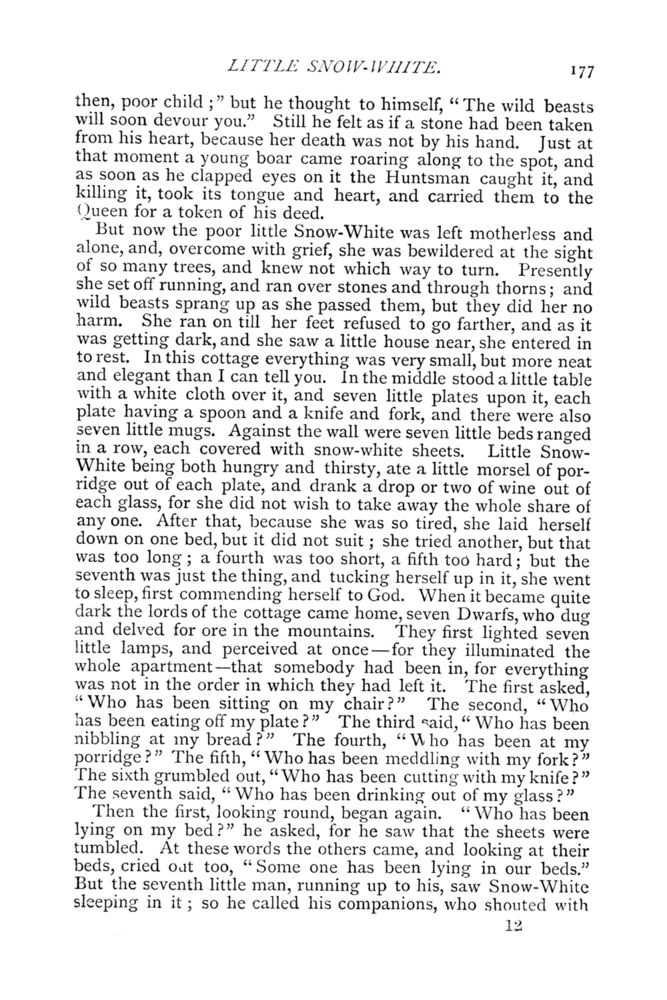 Scan 0182 of Household stories collected by the brothers Grimm