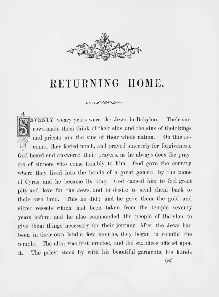Scan 0093 of Pleasant pages and Bible pictures for young people