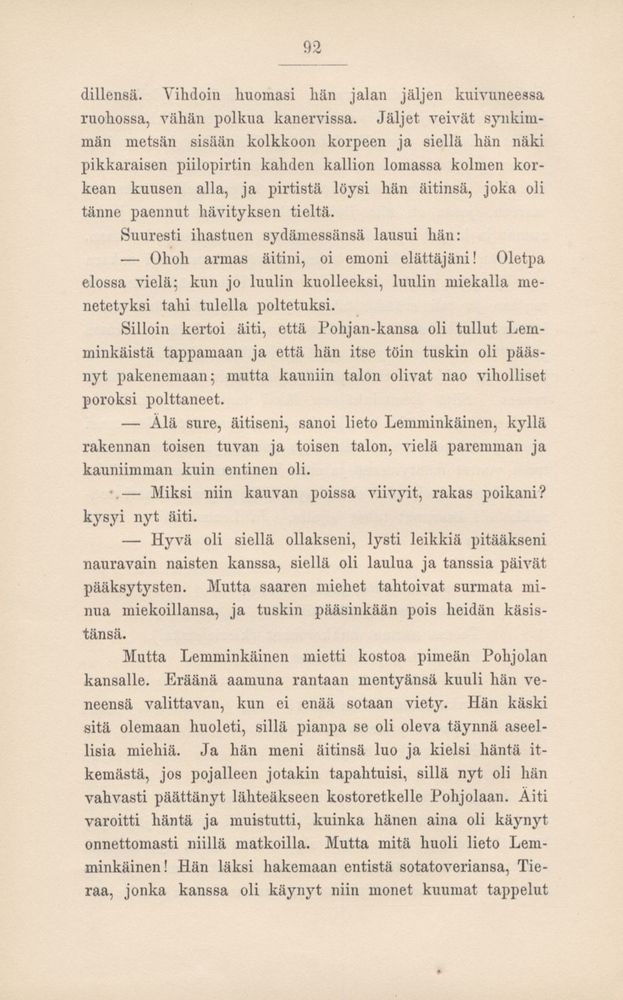 Scan 0097 of Kalevala kerrottuna nuorisolle