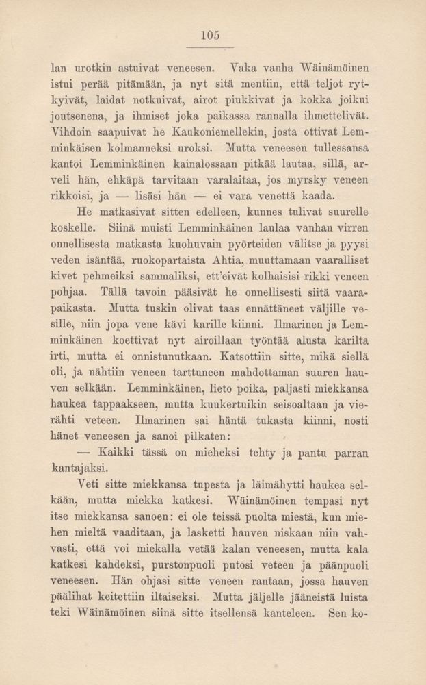 Scan 0111 of Kalevala kerrottuna nuorisolle