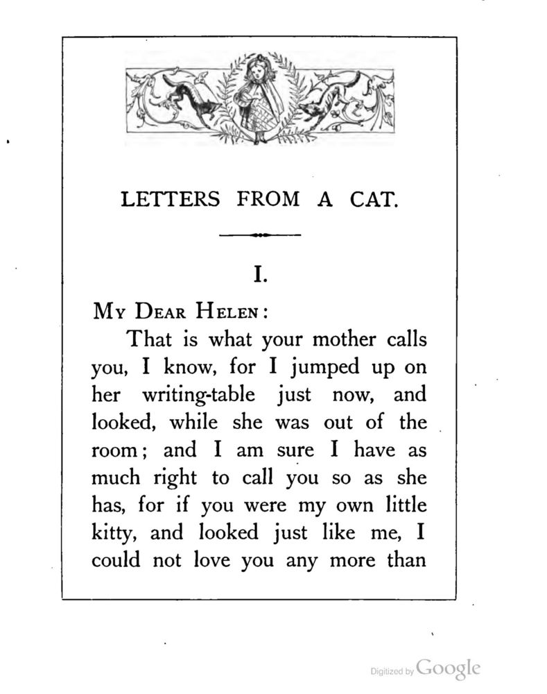 Scan 0033 of Letters from a cat