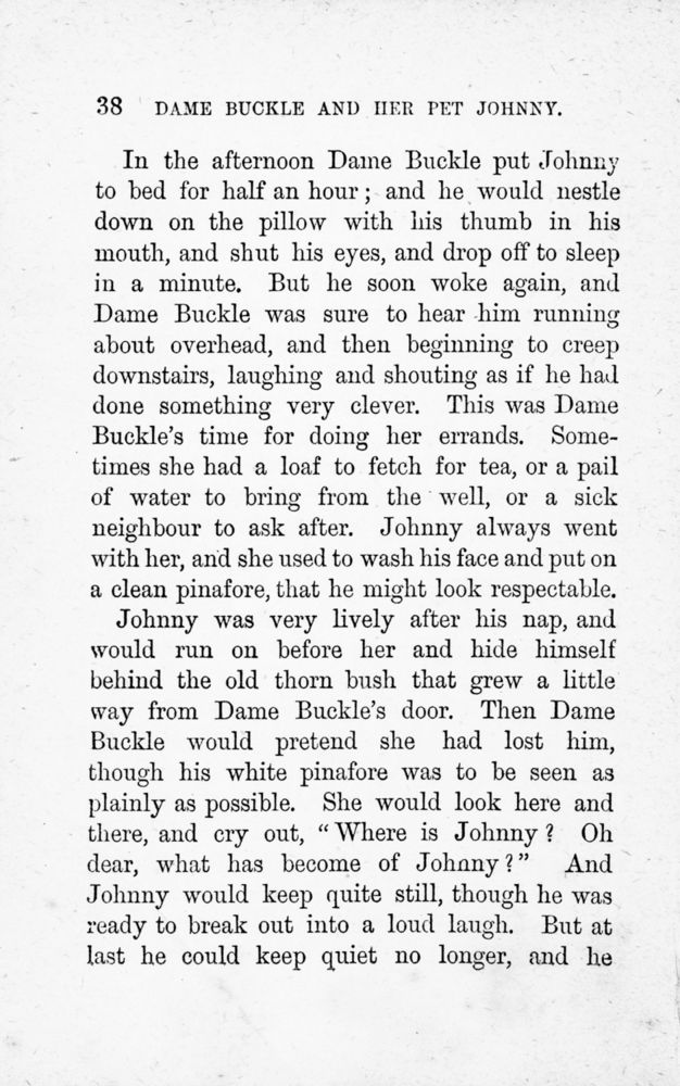 Scan 0042 of Dame Buckle and her pet Johnny