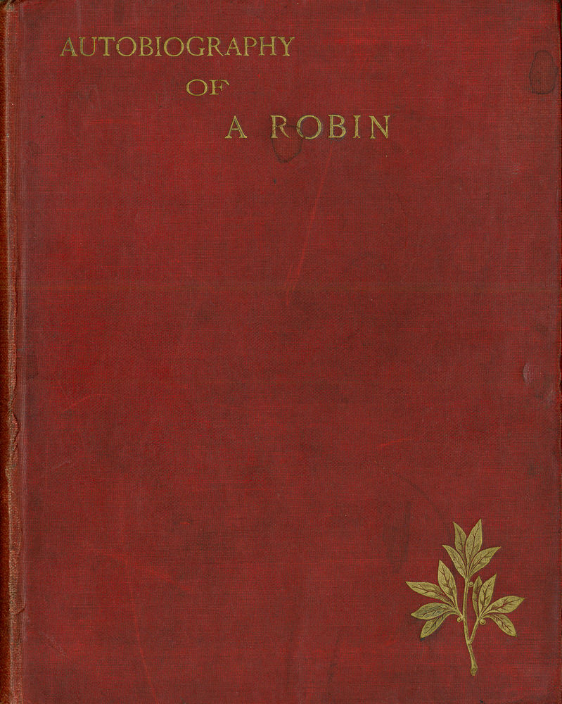 Scan 0001 of Autobiography of a robin