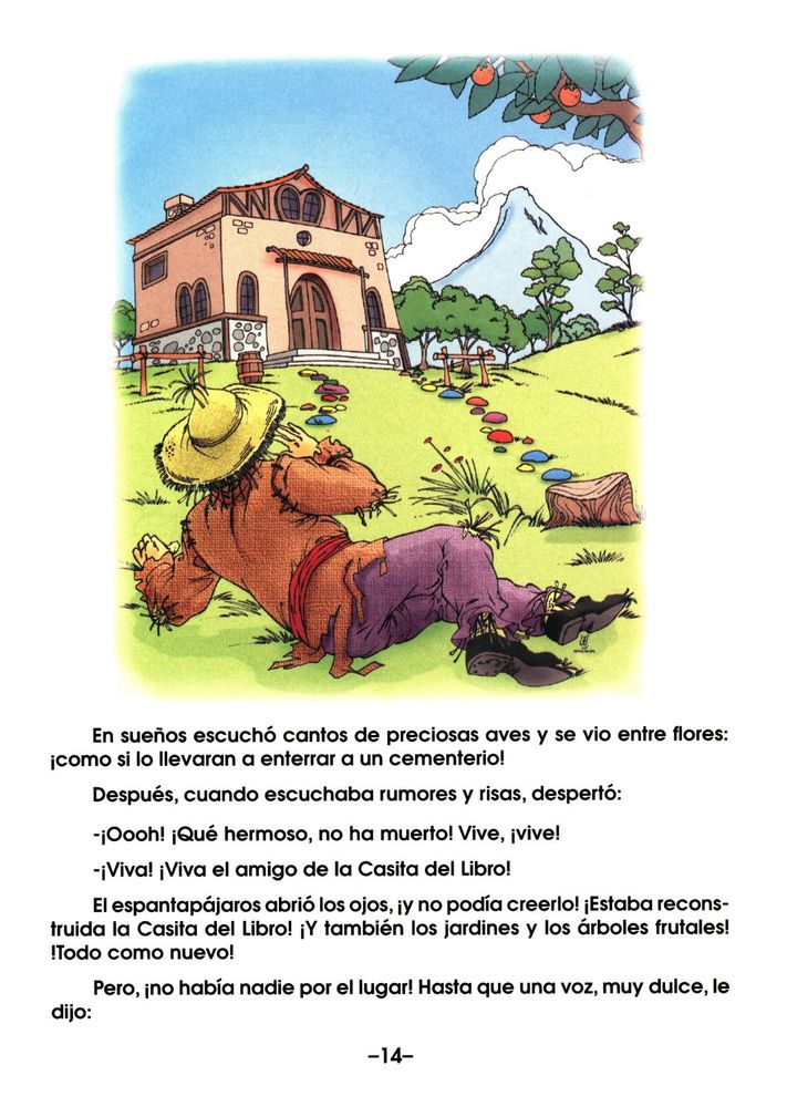 Scan 0016 of El espantapájaros y la casita de libros
