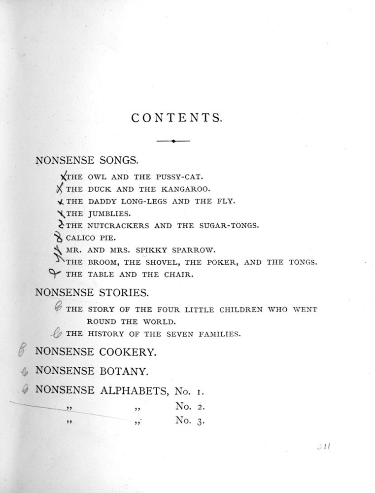 Scan 0007 of Nonsense songs, stories, botany, and alphabets