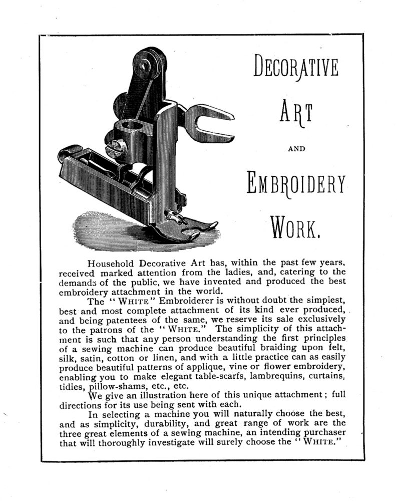 Scan 0014 of The "White" sewing machine alphabet for the million