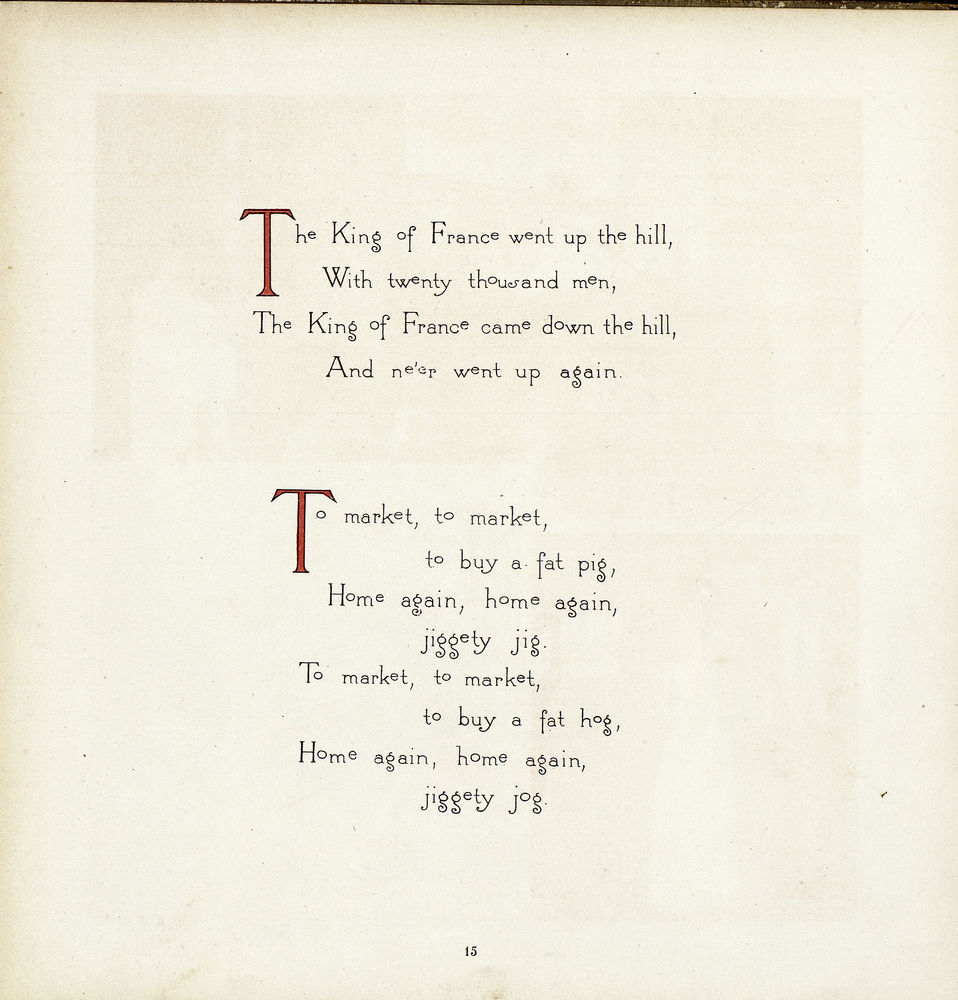 Scan 0018 of Familiar rhymes from Mother Goose
