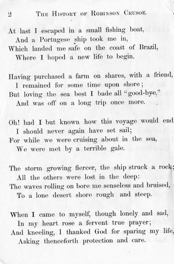 Scan 0005 of The history of Robinson Crusoe