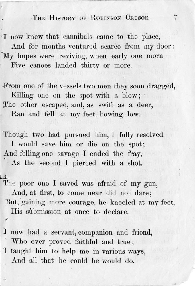 Scan 0012 of The history of Robinson Crusoe
