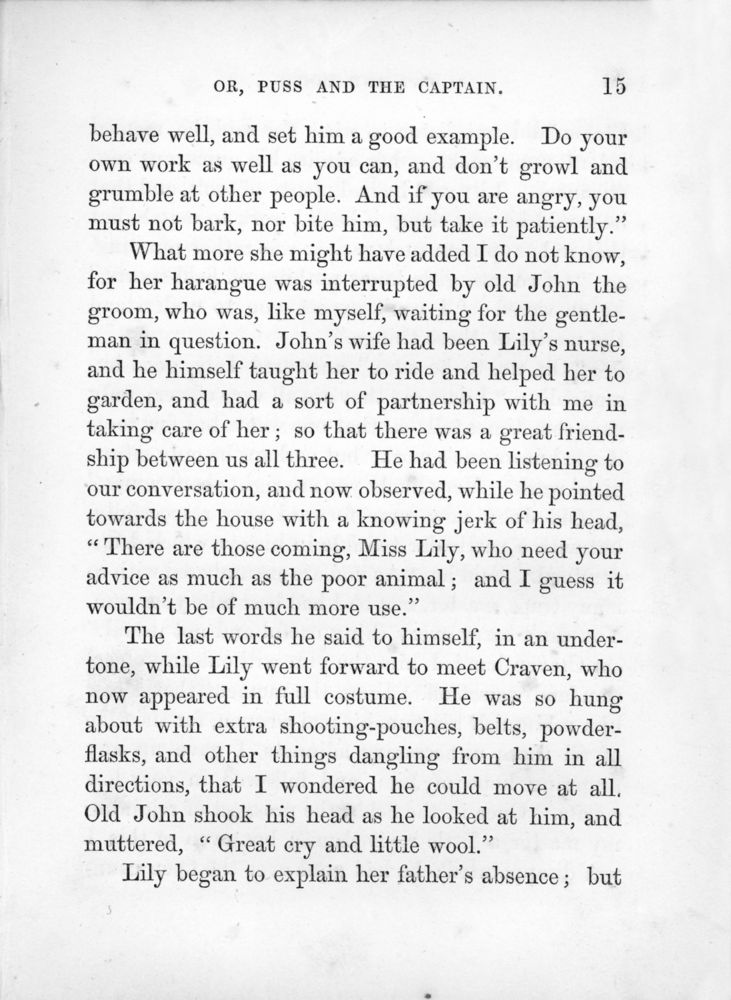 Scan 0018 of Cat and dog, or, Memoirs of Puss and the Captain