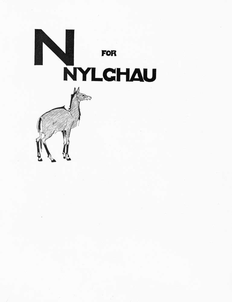 Scan 0043 of An alphabet of animals